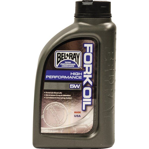 Suspension Oil Bel Ray Fork Oil  HIGH PERFORMANCE FORK OIL 5W  1l