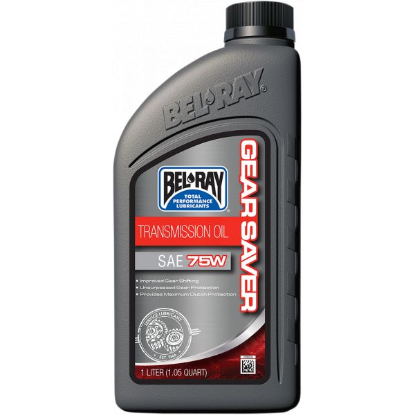 Transmision oil Bel Ray Gear Saver Transmission Oil 75w 1 Liter - 99240-b1lw
