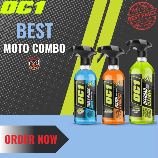 Pachete Revizie ATV & MOTO Moto24Combo Combo OC1 Polish+Curatare Moto+Curatare Anvelope