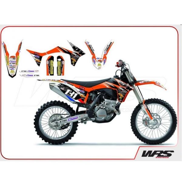 Graphics Blackbird KTM Replica HDI Team Graphics Kit