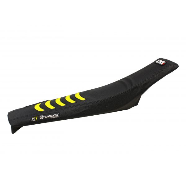 Seats and Covers Blackbird Double Grip 3 Seat Cover Black/yellow 1622h