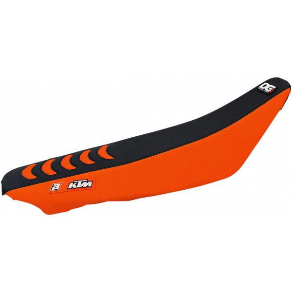 Seats and Covers Blackbird Double Grip 3 Seat Cover Orange/black 1518h