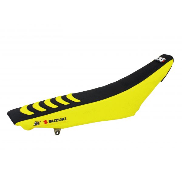 Seats and Covers Blackbird Double Grip 3 Seat Cover Yellow/black 1330h