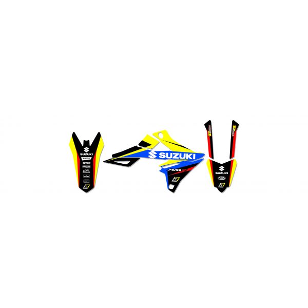 Graphics Blackbird Graph Kit Dr4 Rmz250 4-6 2317n Suzuki RM Z 04-06'