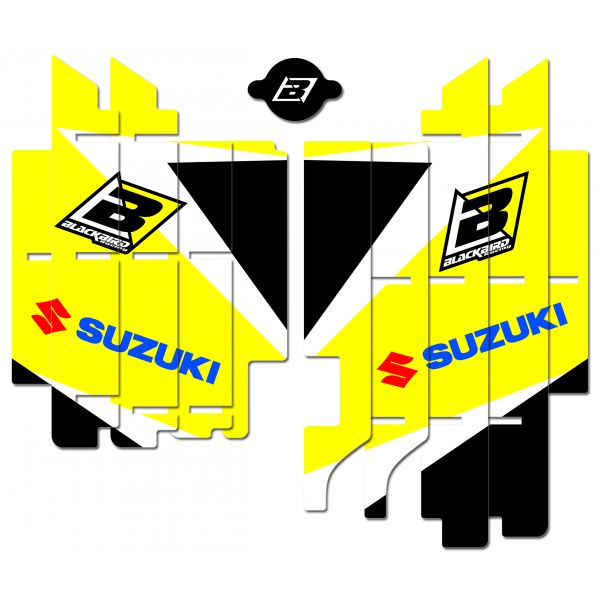 Graphics Blackbird Rad Louver Dr4 Rmz250 19 A305e RM-Z 19-21'
