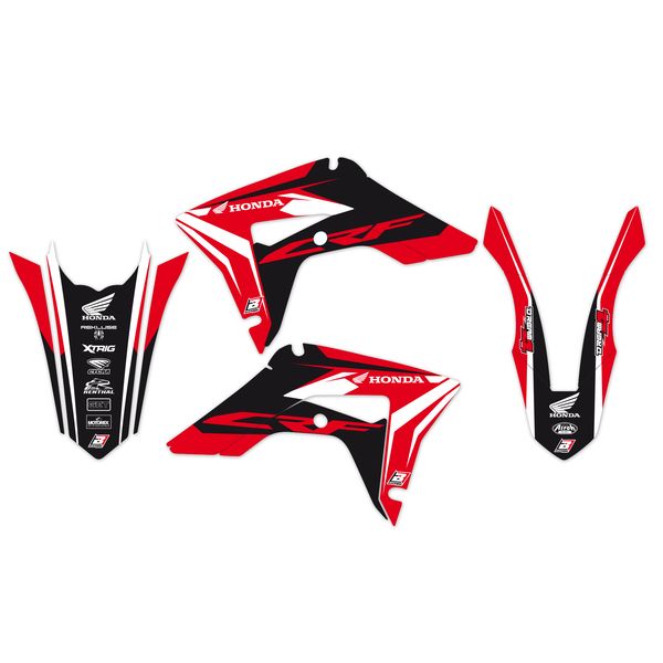 Graphics Blackbird Graphic Kit Dream 4 Honda CRF R