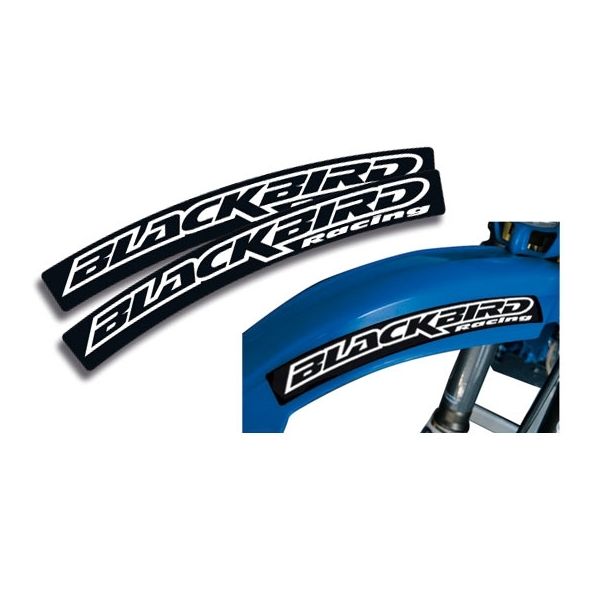 Graphics Blackbird Front Side Fender Decals 2 Pcs 5006