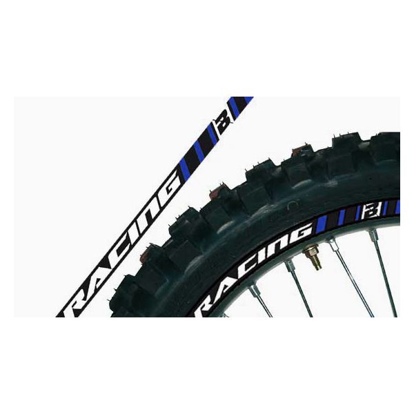 Graphics Blackbird Rim Sticker Blue 5081/70
