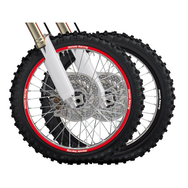 Graphics Blackbird Rim Sticker Honda Racing Red 5068r/60