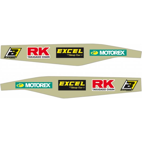 Graphics Blackbird Swingarm Sticker Ktm 5518 EXC/SX 98-07'