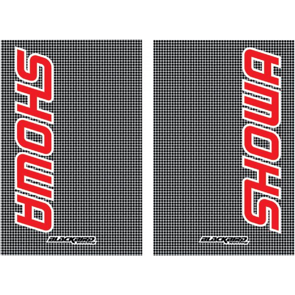 Grafice Moto Blackbird Stickere Furca Showa Carbon Look 2pk 5015s
