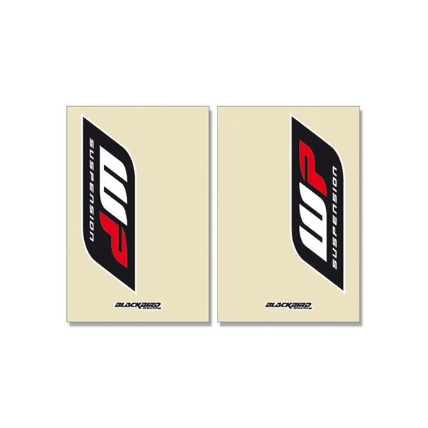 Graphics Blackbird Fork Stickers Wp Clear 2pk 5045w