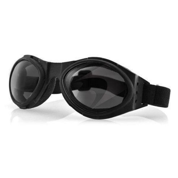 Goggles chopper Bobster BUGEYE EXTREME SPORT GOGGLES BLACK LENSES SMOKE
