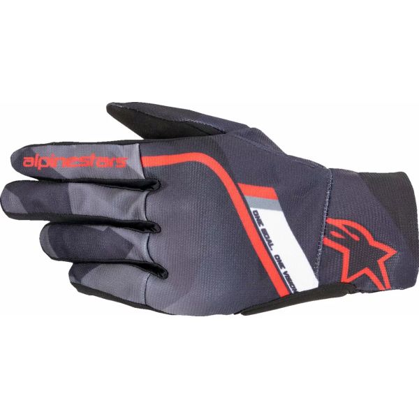 Manusi Moto Sport si Piele Alpinestars Manusi Moto Textile Black/Camo Red
