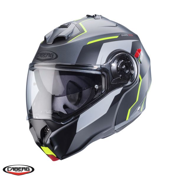 Casti Moto Flip-up (Modulabile) Caberg Casca Moto Flip-Up Duke Evo Move SV L1 Matt Black/Yellow 24