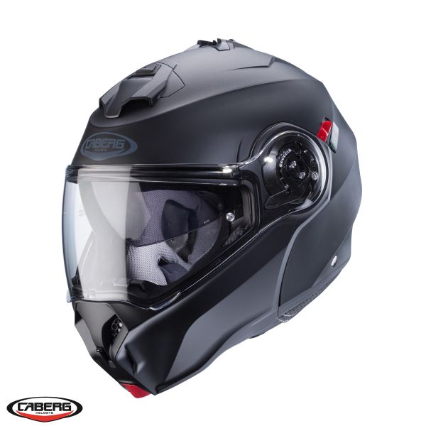 Casti Moto Flip-up (Modulabile) Caberg Casca Moto Flip-Up Duke Evo SV Black Matt 24