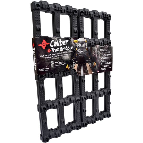 Sled Accessories Caliber TRAILER GRIP TRAX GRABBER 55 CM L X 40 CM W DOUBLE SET BLACK