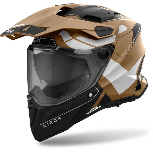 Casti Moto Adventure-Touring Airoh Casca Moto Touring/Adventure Commander 2 Reveal Matt Bronze