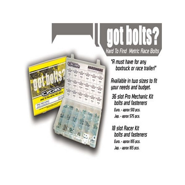  Cycra Bolt Set 165 pcs European Racer Kit