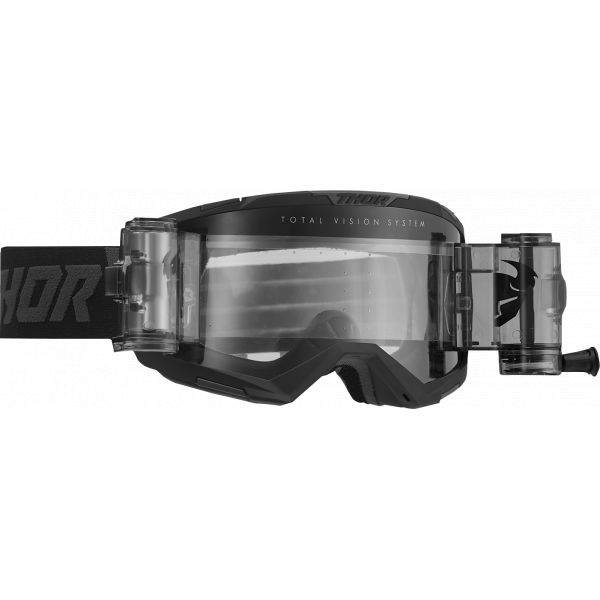 Goggles MX-Enduro Thor Moto Enduro Goggle Regiment Black Roll Off 26012970