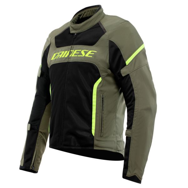 Echipamente DAINESE Dainese Geaca Moto Racing Textila Air Frame 3 Tex Green/Black/Fluo/Yellow 25