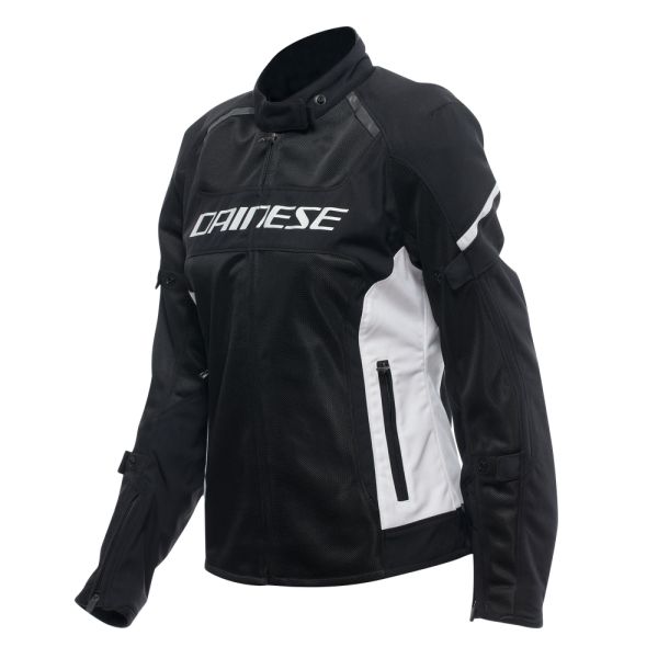 Dainese Moto Gear Dainese Lady Racing Textile Moto Jacket Air Frame 3 Tex Black/White/White 25