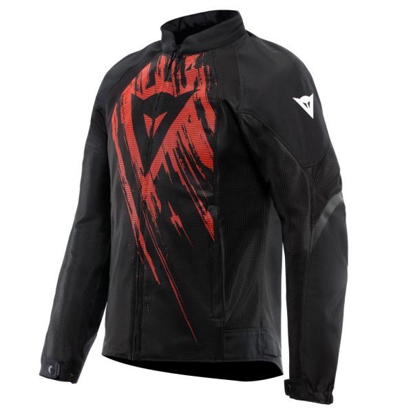 Echipamente DAINESE Dainese Geaca Moto Racing Textila Herosphere Tex Black/Red/Tarmac 25