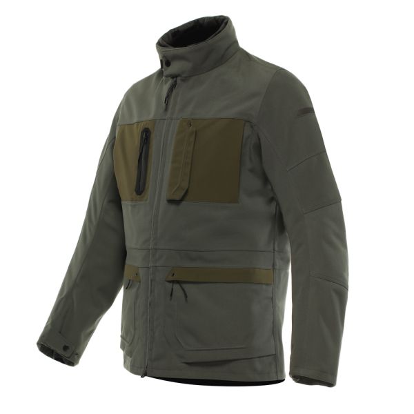 Echipamente DAINESE Dainese Geaca Moto Textila Lambrate Absoluteshell Pro Green 25