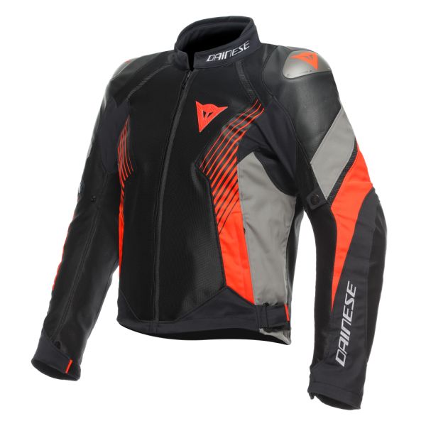 Echipamente DAINESE Dainese Geaca Moto Textila Racing Super Rider 2 Absoluteshell Black/Dark/Gull/Grey/Fluo/Red 25