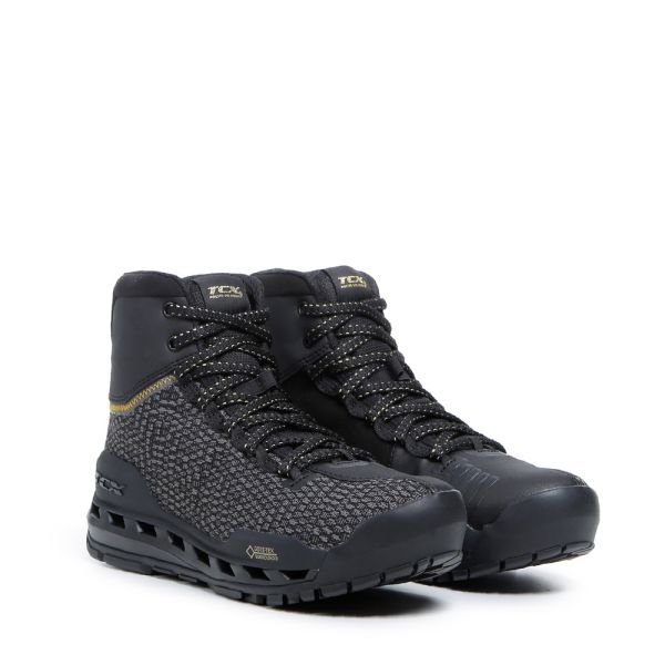 Echipamente DAINESE Tcx Ghete Moto Touring Dama Climatrek Surround GTX Black/Gold 25
