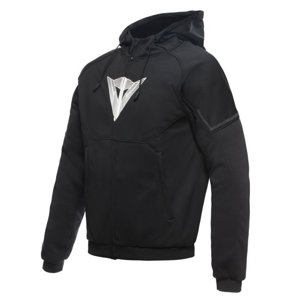 Echipamente DAINESE Dainese Hanorac Moto Daemon/X Safety Full Zip Black/Black/White 25