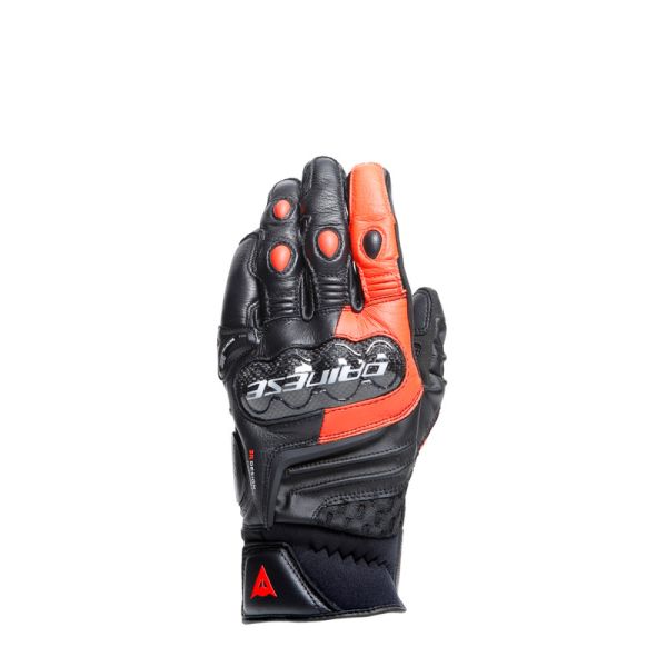 Echipamente DAINESE Dainese Manusi Moto Piele Carbon 4 Short Black/Fluo-Red 23