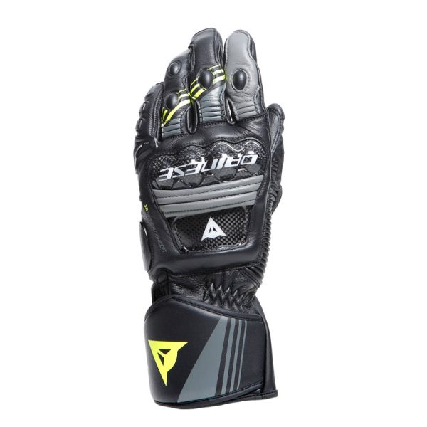 Echipamente DAINESE Dainese Manusi Moto Piele Druid 4 Black/Charcoal-Gray/Fluo-Yellow 23