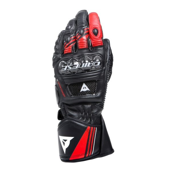 Echipamente DAINESE Dainese Manusi Moto Piele Druid 4 Black/Lava-Red/White 23