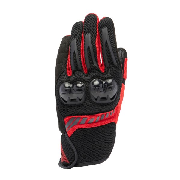 Echipamente DAINESE Dainese Manusi Moto Textile Mig Air 3 Tex Black/Red/Lava