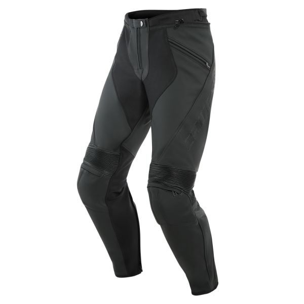 Echipamente DAINESE Dainese Pantaloni Moto Piele Pony 3 S/T Black/Matt 25