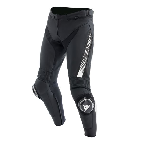Dainese Moto Gear Dainese Leather Moto Pants Super Speed Black/White 25