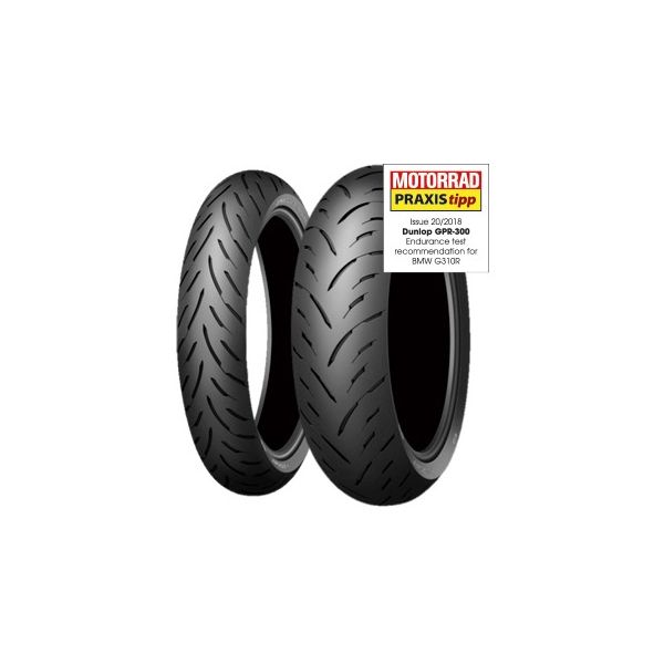  Dunlop  SET SPORTMAX GPR300: 120/70-17 (58W) + 190/50-17 (73W)