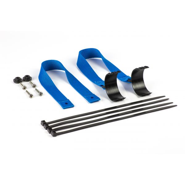 MX Accessories Extreme Parts Bike Strap Front+Back KTM/HUSQ 17-19 Blue