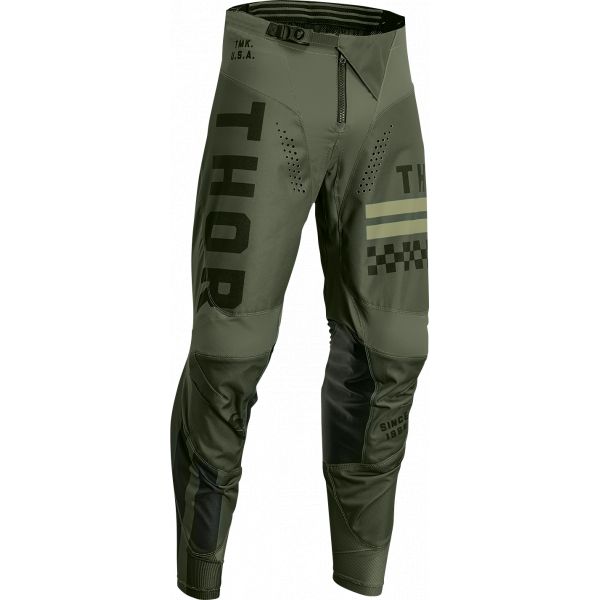 Pantaloni MX-Enduro Copii Thor Pantaloni Moto Enduro Copii Pulse Combat Army 23