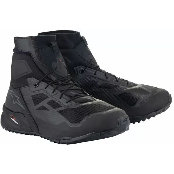 Cizme Moto Scurte/Urban Alpinestars Ghete Moto CR-1 Black/Gray 24