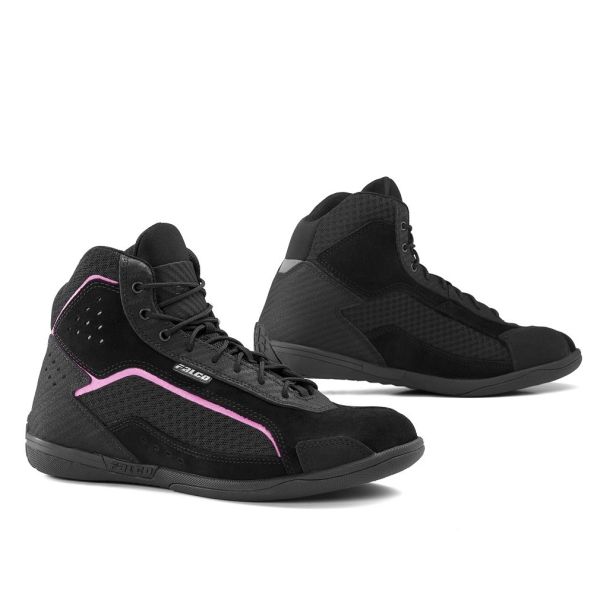 Cizme Moto - Dama Falco Ghete Moto Dama Speedox Lady Black