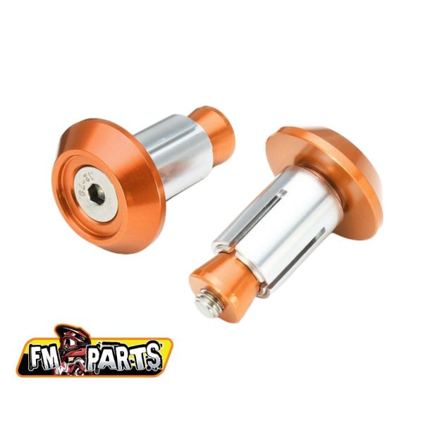 Grips Enduro/MX Fm-Parts Bar Ends KTM Orange