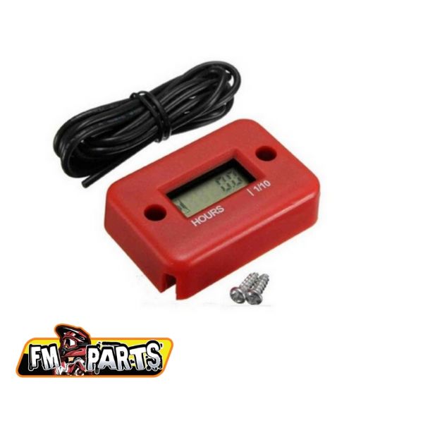 Accesorii MX-Enduro Fm-Parts Ceas Ore Functionare Watterproof Motocicleta / ATV Red