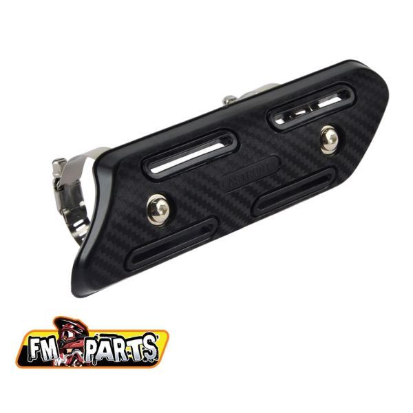Exhaust Accessories Fm-Parts Exhaust Protection 4 Stroke Universal Black