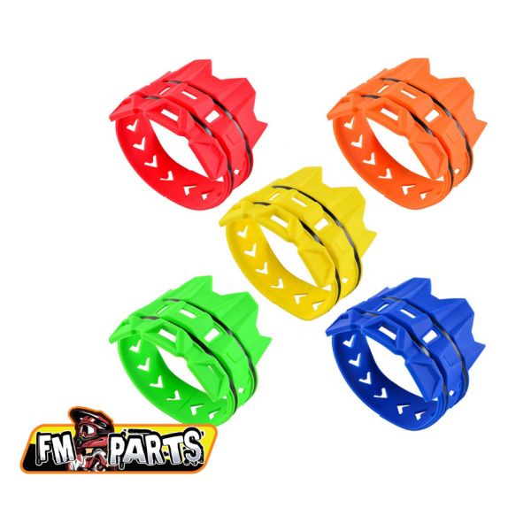 Exhaust Accessories Fm-Parts Exhaust Protector Red 