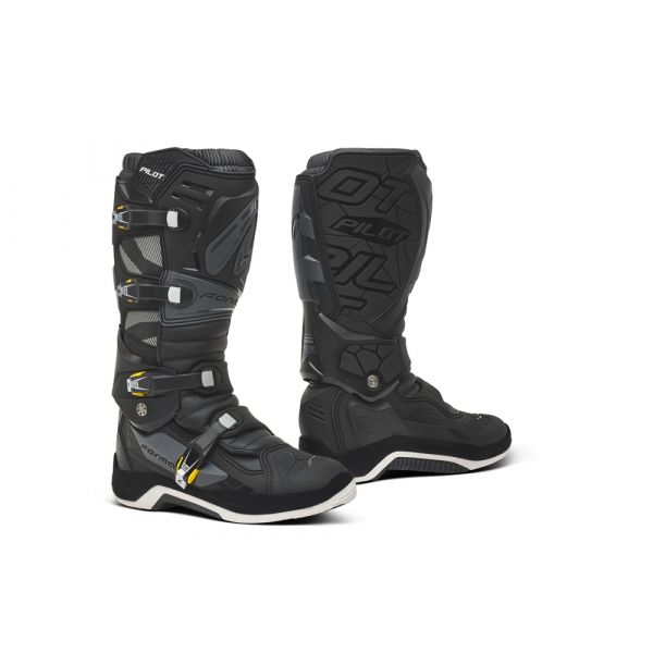 Cizme MX-Enduro Forma Boots Cizme Moto MX Pilot Black/Anthracite