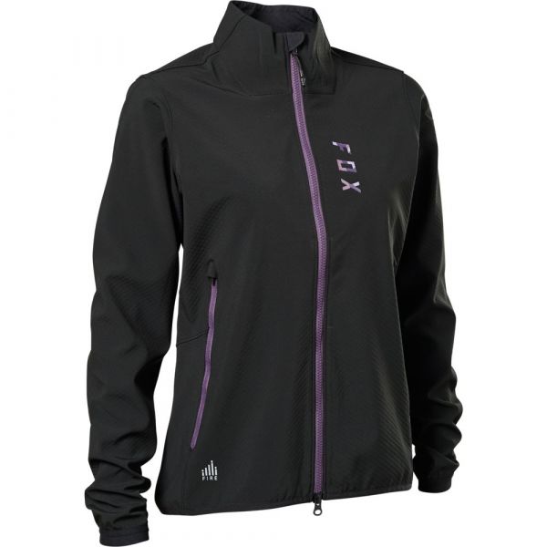 Jackets Enduro Fox Racing Womens Ranger Fire Jacket Black/Purple