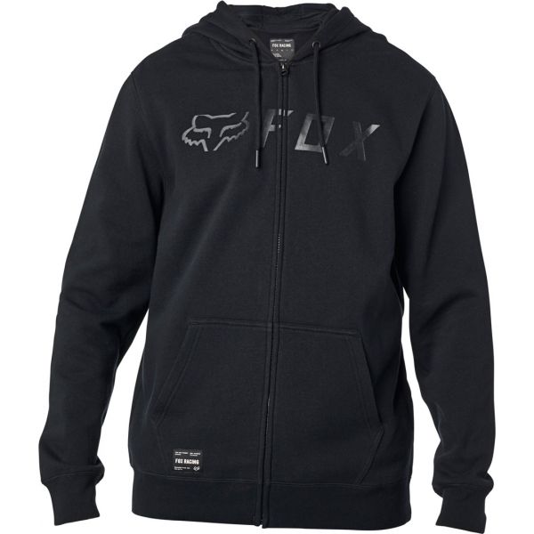 Casual jackets Fox Racing Apex Zip Fleece Black