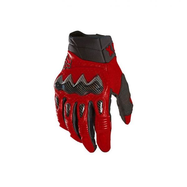 Gloves MX-Enduro Fox Racing Bomber Flame Red MX Gloves 2021
